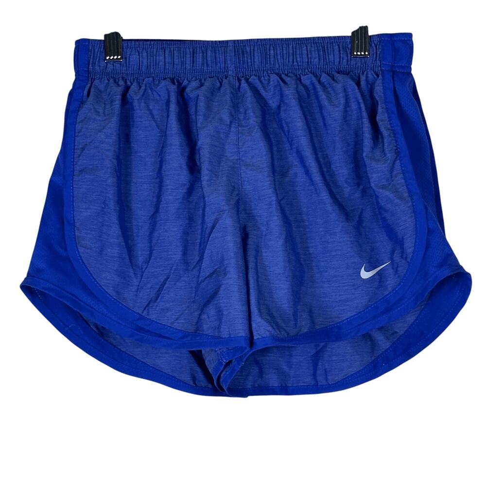 Nike Shorts Womens S Blue Dri-FIT Athletic Running Activewear Athleisure